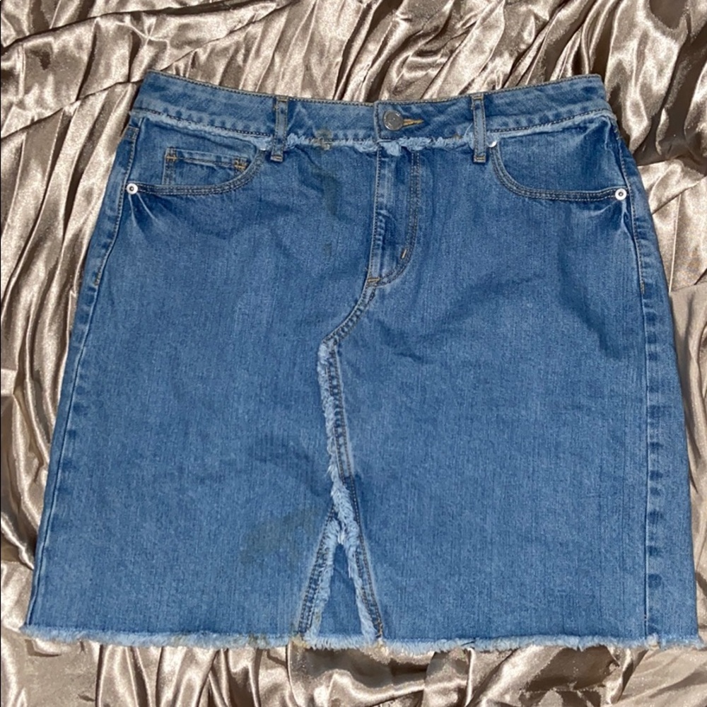 Blue Jean Skirt